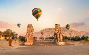 Tour en globo aerostático en Luxor