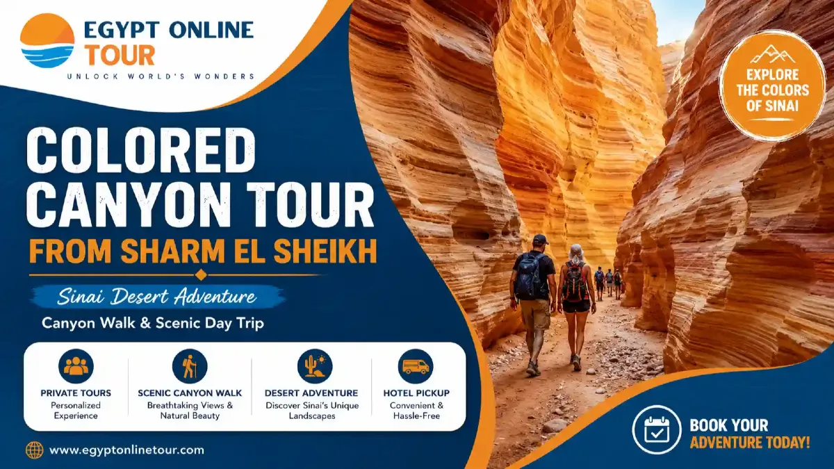 Colored Canyon Tour from Sharm El Sheikh