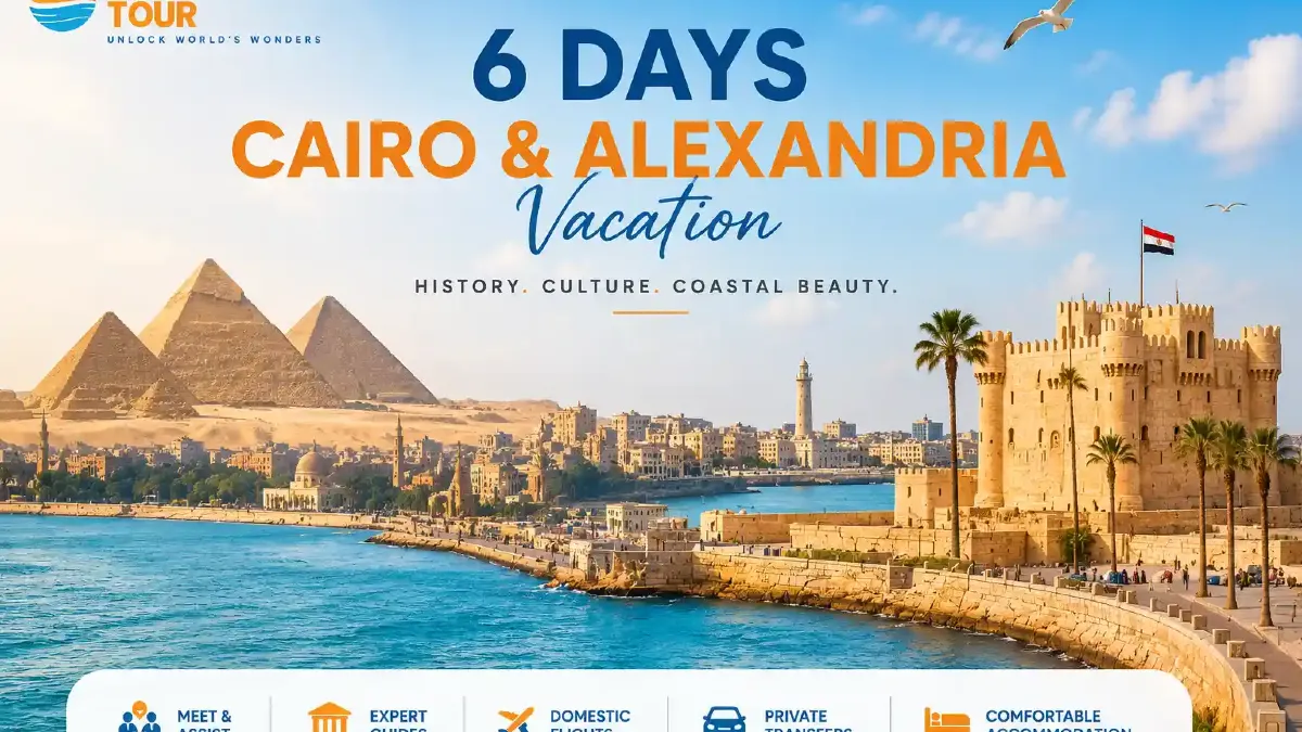 6 Days Cairo and Alexandria Vacation